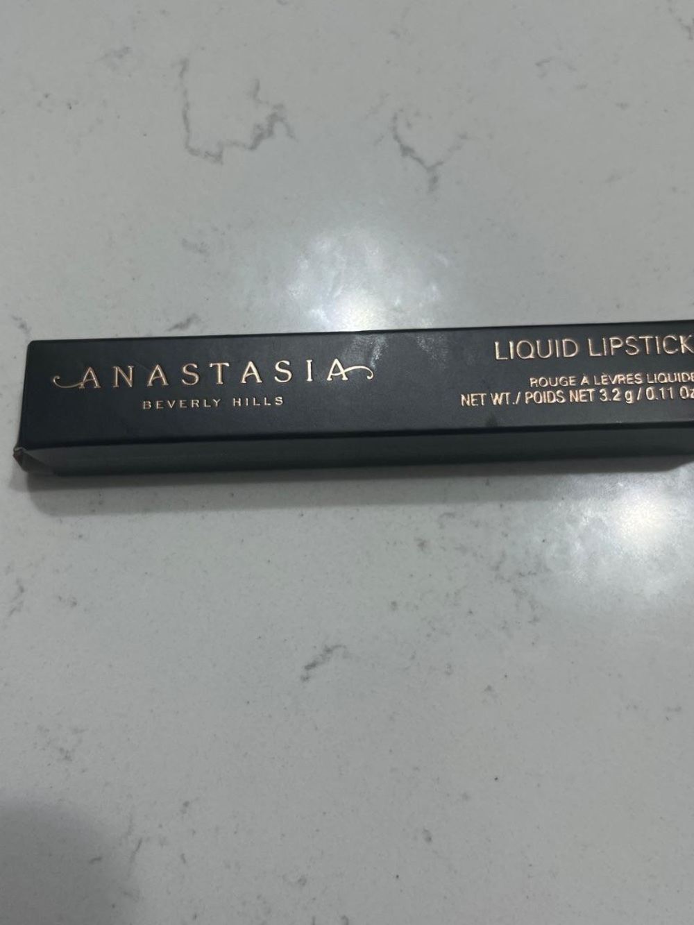 Anastasia Beverly Hills Liquid Lipstick - Black with Gold Lettering